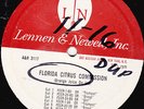 LP  Florida Citrus Commission- Orange Juice L & N Radio Spots 1967 One Sided