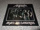 ANTHRAX Armed And Dangerous EP Megaforce US First Press SEALED OVERKILL