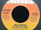 RARE NORTHERN SOUL XOVER MODERN 45 - MAC DAVIS - I'M JUST IN LOVE - COLUMBIA