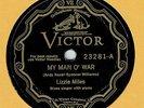 BLUES 78 : LIZZIE MILES ON VICTOR SCROLL 23281