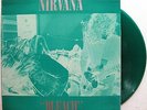 NIRVANA Bleach 1992 Waterfront GREEN VINYL Tour LP Cobain NO BAG & NO POSTER