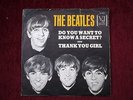The Beatles 45 Do You Want to Know A Secret & Thank You Girl w/Picture Sleeve VJ