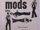 MODS INC.: First Woman / Yes I Want 45 (Sweden PS few light cover creases, cent