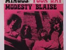 MODESTY BLAISE: Mingus / Your Way 45 (Netherlands PS sl cw: tag obc, tag tear @