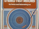 STEREO REVIEW Stereo Test Record LP 1979 Shrink  MINTY  Model SR14-A