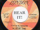 THE ROLLING STONES 45-London PROMO 9766-Satisfaction/The Under Assistant CLASSIC