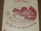 MATTHEWS SOUTHERN COMFORT second spring 1970 UK UNI STEREO LP + INSERT