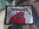 vintage METALLICA jump in the fire Patch aufnäher iron maiden slayer sodom venom