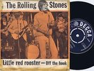 THE ROLLING STONES Little Red Rooster b/w Off The Hook Danish 45PS 1964