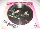 SEX PISTOLS ' never mind the bollocks' PICTURE DISC vinyl lp 12inch
