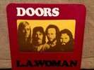 Doors L.A. Woman -  vinyl LP album record UK K42090 ELEKTRA 1976 With Yellow