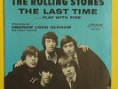 THE ROLLING STONES.THE LAST TIME PICTURE SLEEVE ONLY.1965 LONDON.MINT MINUS