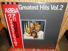 LP  ABBA - GREATEST HITS Vol.2    Japan   PROMO + Info Sheet   w/OBI    MINT