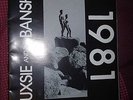 SIOUXSIE & THE BANSHEES 1981 TOUR PROGRAMME / POSTER