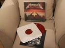 lp metallica master of puppets red vinyl topzustand