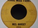 RARE 1950'S ROCKABILLY ROCK N ROLL R&B 45 - MEL DORSEY - BLACK JACK PROMO