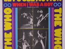 WHO: Let's See Action / When I Was A Boy 45 (Spain, textured cover PS) Rock & P