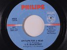J.D. BLACKFOOT: Epitaph For A Head / Who's Nuts Alfred 45 (non-lp c. '69, co, l