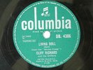 78 RPM : CLIFF RICHARD - LIVING DOLL