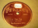 JAZZ CALIFORNIA RAMBLERS Tiger Rag/HENDERSONw/ARMSTRONG Don'tForgetPERFECT 14447