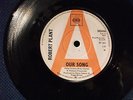 ROBERT PLANT  DEMO 45 - Our Song - CBS   1967