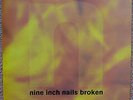 Nine Inch Nails - Broken and Fixed 2lp set. Yellow and turquoise marble vinyl