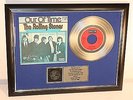 Rolling Stones, Out Of Time, mit Cover, Platin Record, Schallplatte, Award, gold