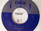 Rockabilly; Bobby Sisco; Go, Go, Go / Tall, Dark & Handsome Man on CHESS rare re
