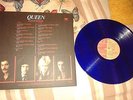 QUEEN LP GREATEST HITS CHILE BLUE VINYL NOT OFFICIAL PRESS.EX/EX COPY.