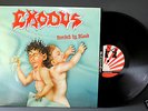 VINTAGE EXODUS 1985 BANZAI RECORDS LP BRC1939 SPEED TRASH METAL BONDED BY BLOOD