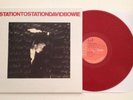DAVID BOWIE - STATION TO STATION - RARE RED COLOR VINYL LP UK PRESS NEAR MINT