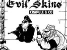 EVIL SKINS 45 tours brutal combat isd fortress oxblood skinhead templars snix