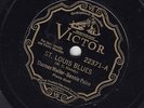 78 RPM - Thomas Waller - Bennie Paine - VICTOR 22371 - PIANO - St. Louis Blues