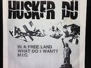 HUSKER DU IN A FREE LAND 1982 NEW ALLIANCE 010 KBD ORIG VINYL HARDCORE PUNK NM