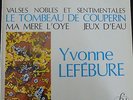 YVONNE LEFEBURE / RAVEL  / FY