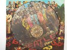 VINTAGE BEATLES Picture Disc Sgt Peppers Lonely Hearts Vinyl Stereo LP - 430 W32