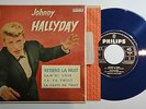 JOHNNY HALLYDAY - EP Spain PS Blue viny*l  Retiens La Nuit 1963 EP ESPAGNE EX++