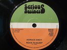 Rock me to sleep/Dub to sleep 45 by Horace Andy on UK Serious Business
