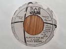 FOXY BROWN - ALWAYS FOR ME (KILLER JAH SHAKA DUB 80's DIGI) LISTEN ?