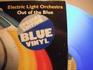 BLUE VINYL ELECTRIC LIGHT ORCHESTRA OUT OF THE BLUE LP RECORD 2  ELO e.l.o.