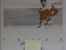 Robert Palmer ?– Pride  vinyl LP bio sheet autographed 1983