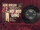 EX  condition GENE VINCENT hot rod gang ep record