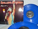 THE ROLLING STONES ROCKS OFF TSP 2 LP BLUE VINYL 