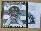 S.O.D. STROMTROOPERS OF DEATH Speak English To Me Dutch 1st press vinyl LP