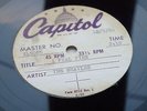 THE BEATLES ACETATE  1964  USA  CAPTIOL 8