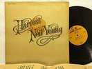 Neil Young Harvest Original Soft Textured + Lyric Insert MS 2032 LP Vinyl Record
