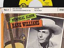 45 RPM  Hank Williams EP MGM Memorial Album v 2- Cold Cold Heart