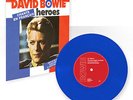 David Bowie - Heroes Limited 2015 Blue Vinyl French 7-inch version - New Sealed