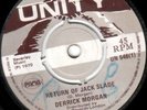 DERRICK MORGAN - RETURN OF JACK SLADE / FAT MAN - UNITY