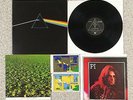 PINK FLOYD - DARK SIDE OF THE MOON LP Record 1973 w/ALL INSERTS Posters STICKERS